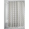 B & K iDesign 72 in. H X 72 in. W Beige Trellis Shower Curtain Polyester 45420